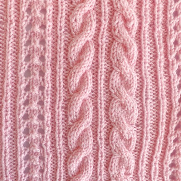 NEW! Handmade Pink Children's Small Blanke… - Picture 6 of 7